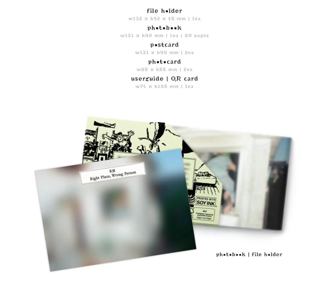 RM (BTS) - RIGHT PLACE, WRONG PERSON (2ND SOLO ALBUM) WEVERSE ALBUMS VER. - Image 2