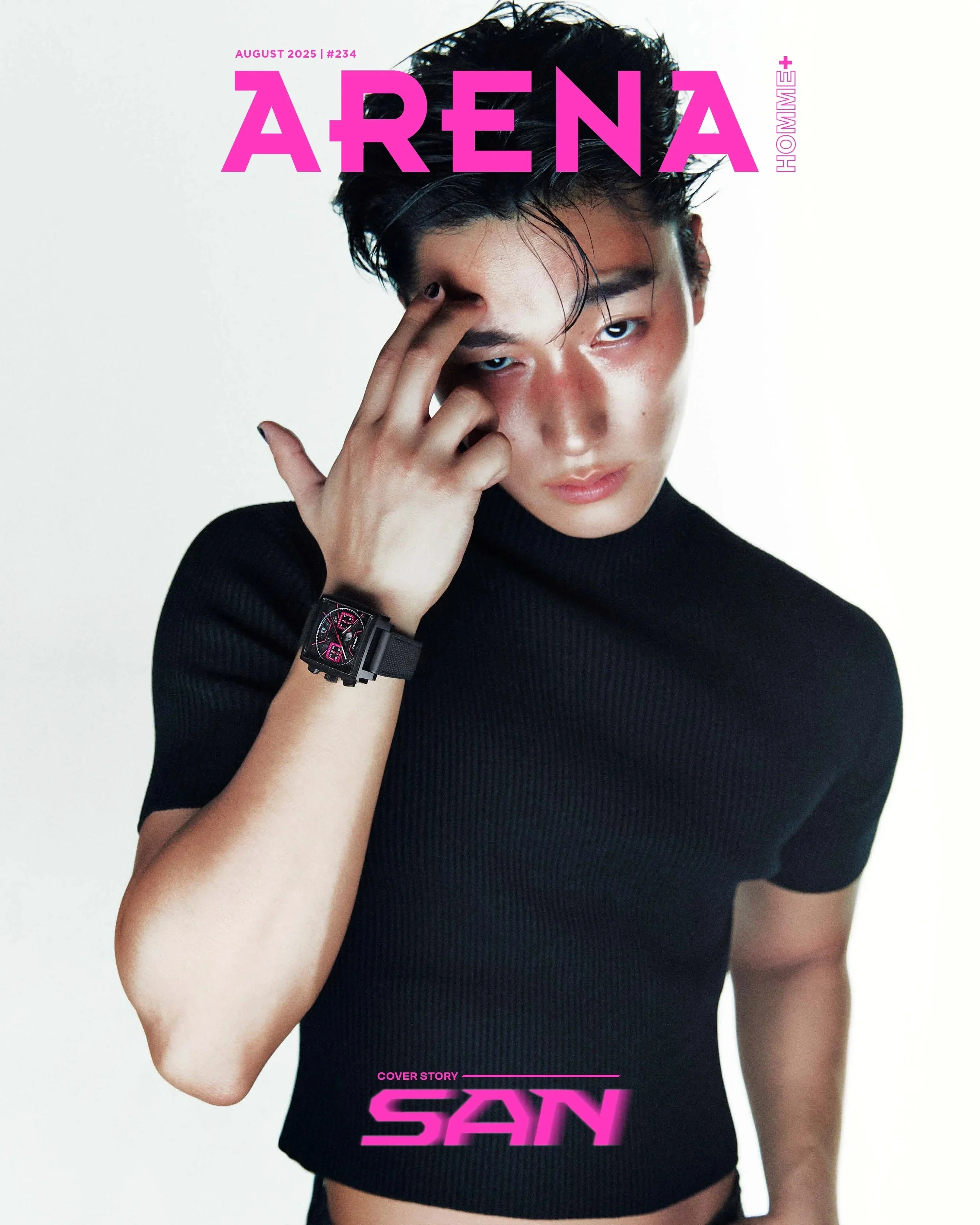 SAN (ATEEZ) - ARENA HOMME (AUGUST 2025) - Image 4