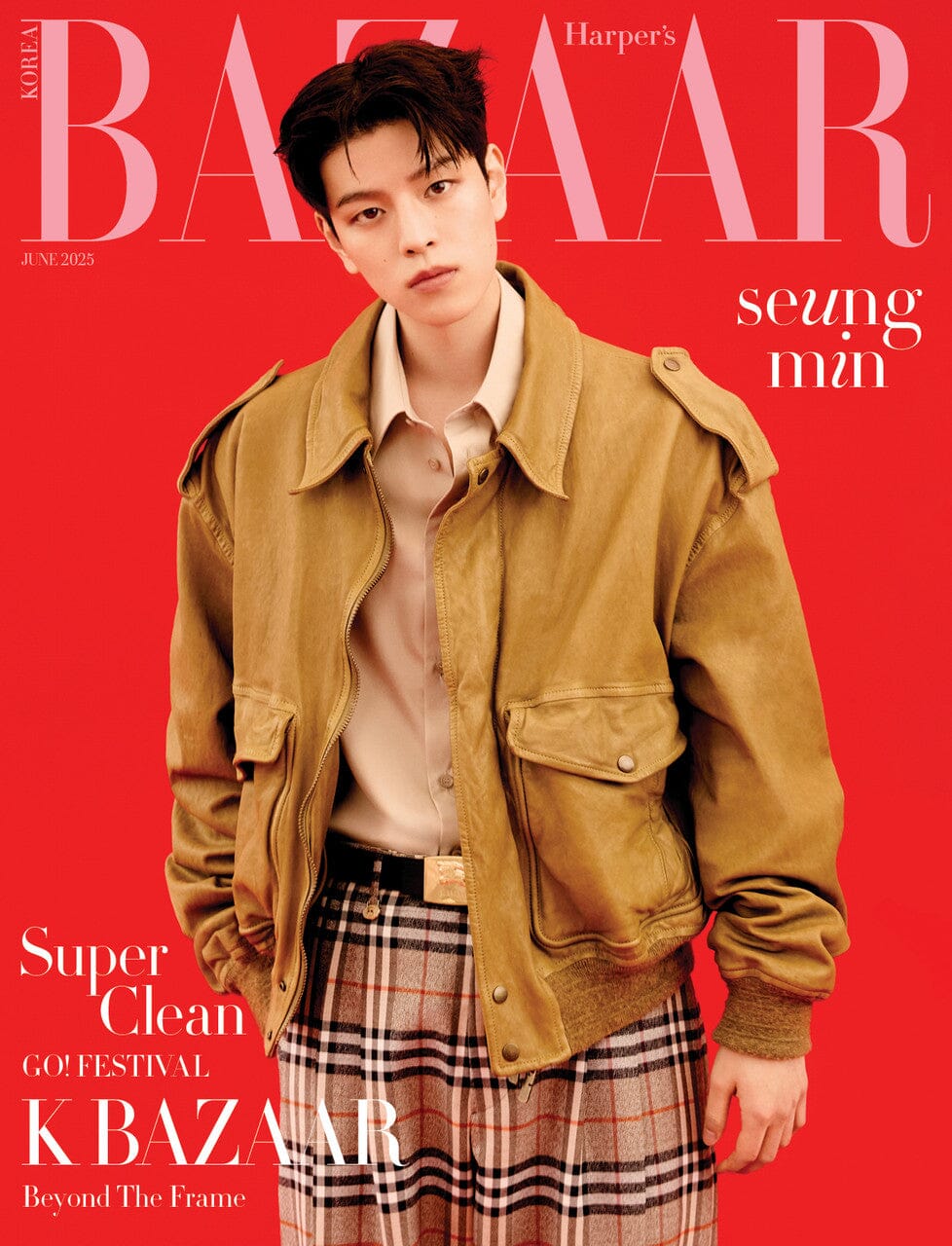 SEUNGMIN (STRAY KIDS) - BAZAAR MAGAZINE (JUNE 2025) - Image 4