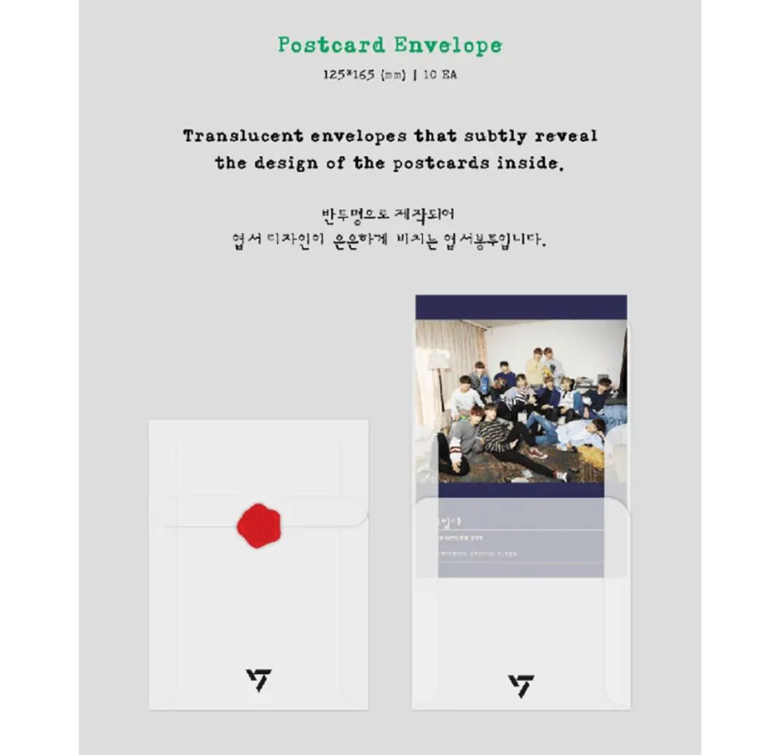 SEVENTEEN - LYRICS POSTCARD KIT - Image 8