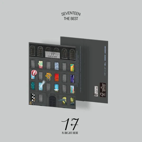 SEVENTEEN - SEVENTEEN BEST ALBUM - 17 IS RIGHT HERE (WEVERSE ALBUMS VER.)
