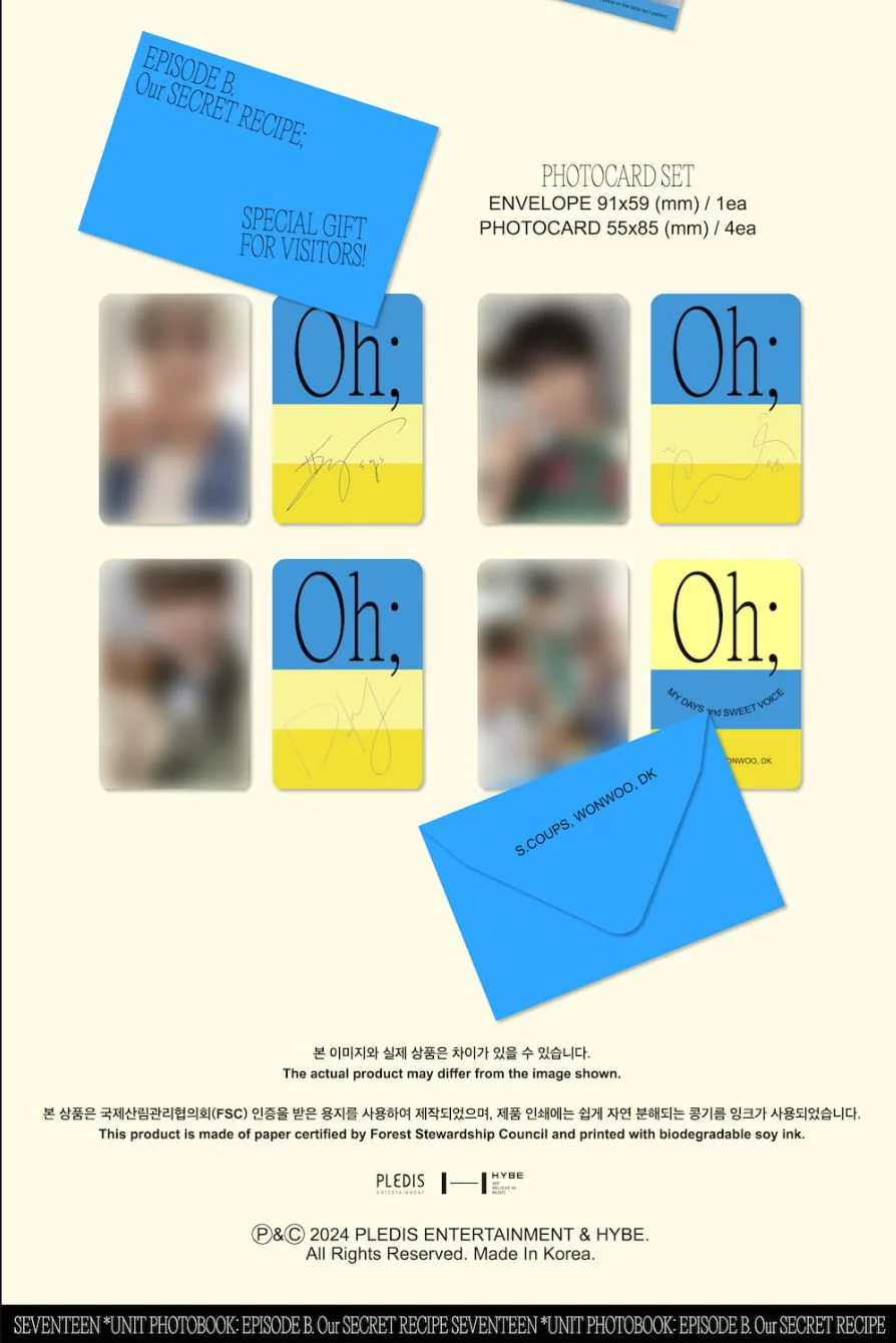 SEVENTEEN - UNIT PHOTOBOOK (EPISODE: OH, MY DAYS AND SWEET VOICE) - Image 10