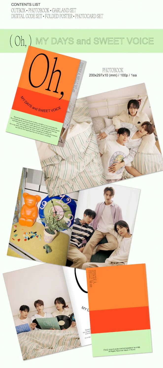 SEVENTEEN - UNIT PHOTOBOOK (EPISODE: OH, MY DAYS AND SWEET VOICE) - Image 3