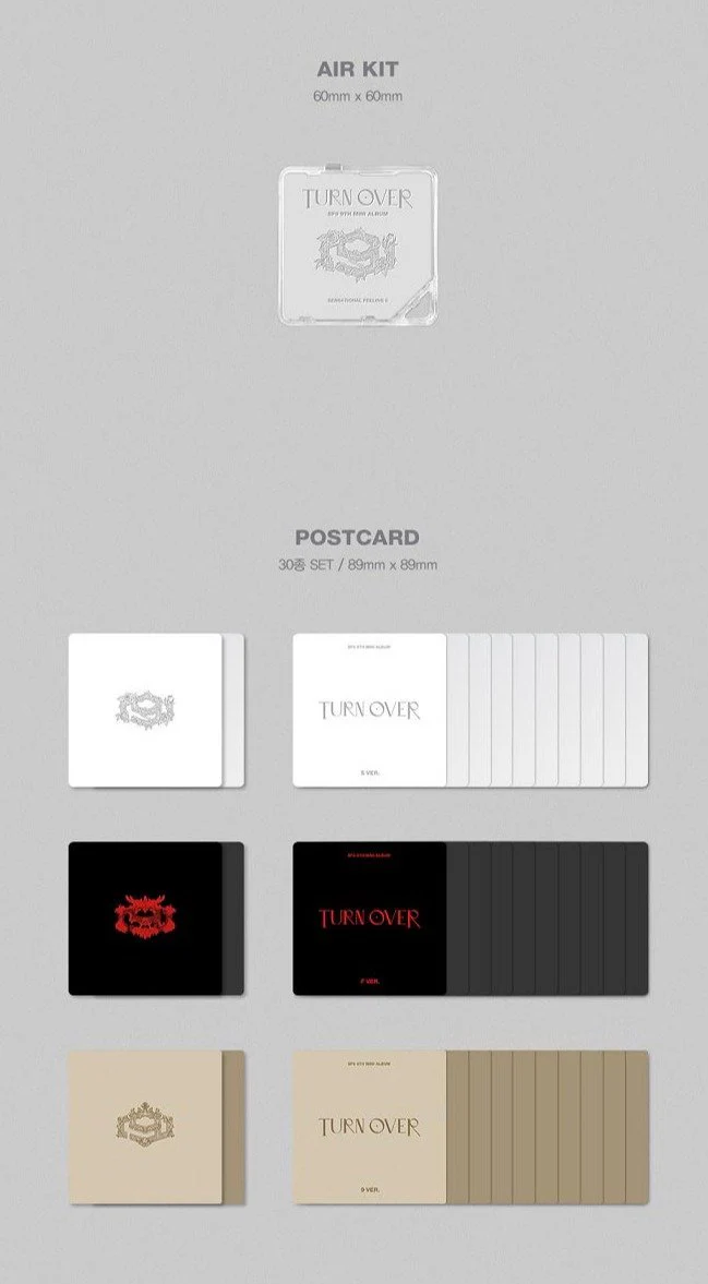 SF9 - 9th Mini KIT Album [TURN OVER] - Image 3