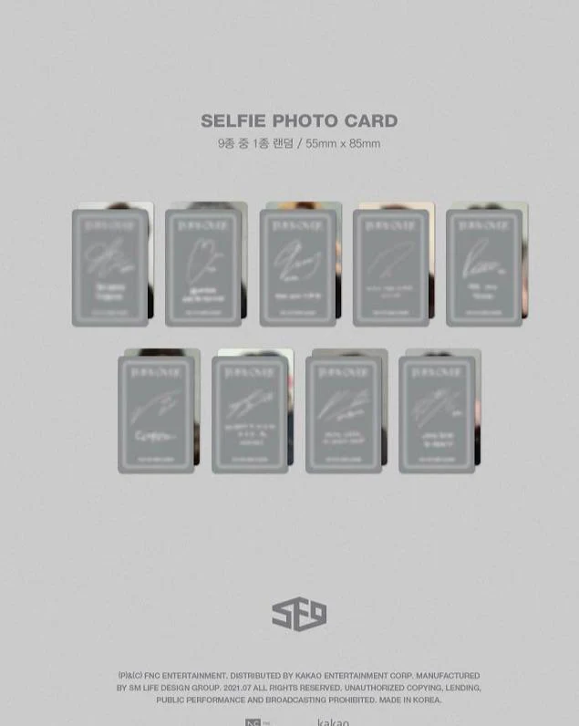 SF9 - 9th Mini KIT Album [TURN OVER] - Image 4