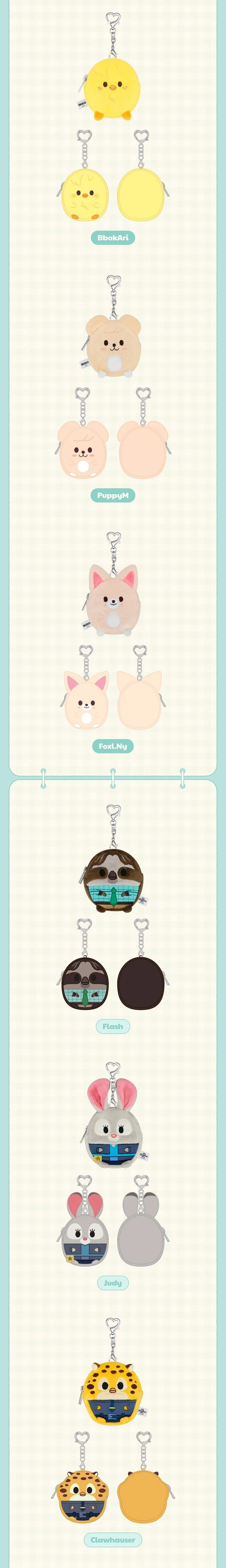 STRAY KIDS - COIN POUCH (SKZOO X ZOOTOPIA2 POP-UP MD) - Image 3