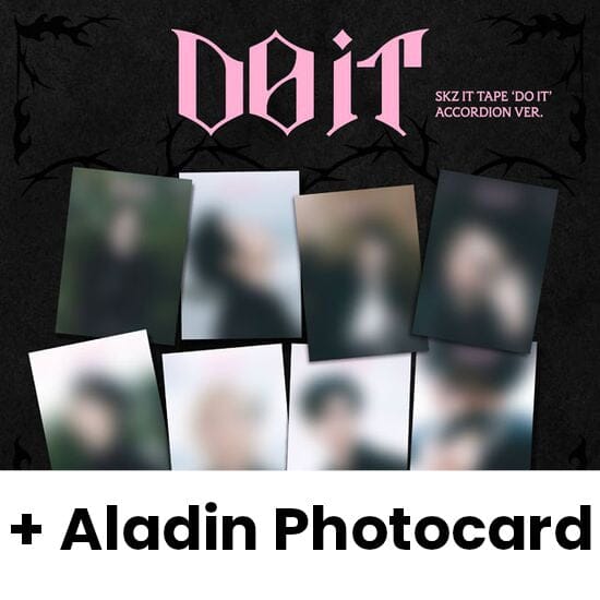 STRAY KIDS - DO IT (ACCORDION VER.) + Aladin Photocard