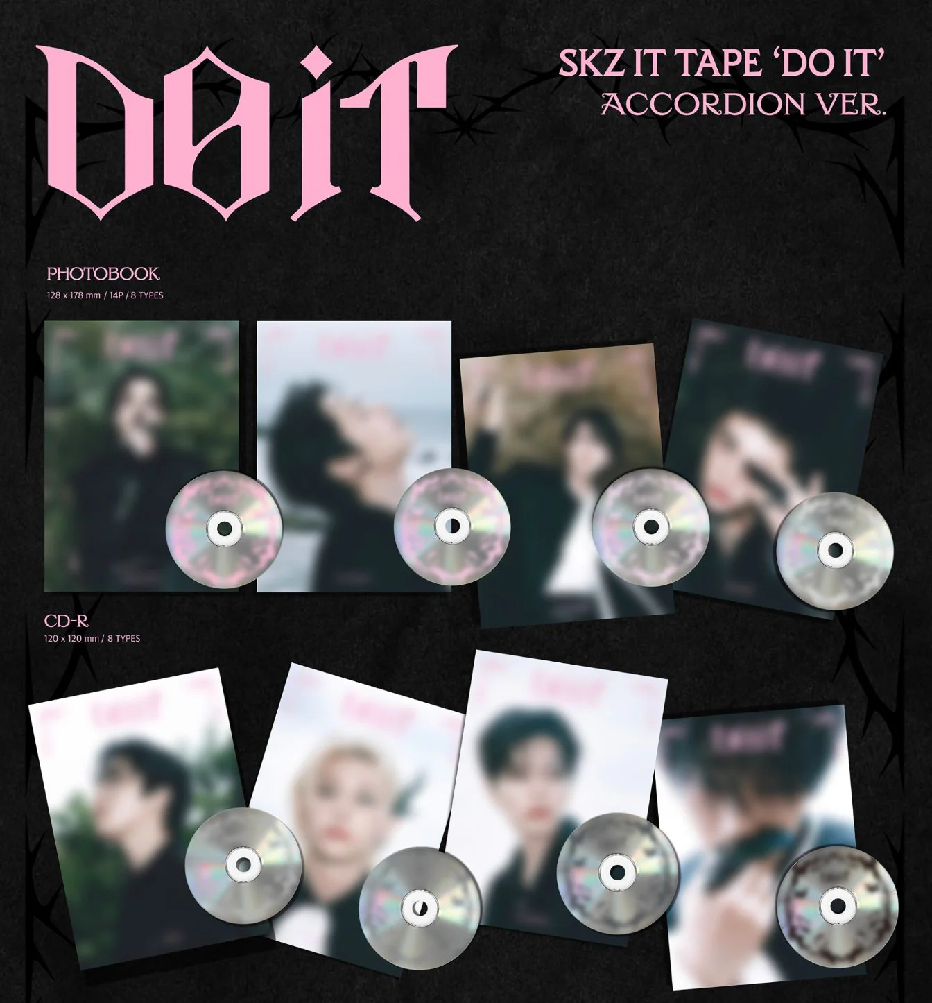 STRAY KIDS - DO IT (ACCORDION VER.) + Aladin Photocard - Image 3