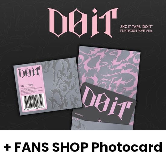 STRAY KIDS - DO IT (PLATFORM PLVE VER.) + FANS SHOP Photocard