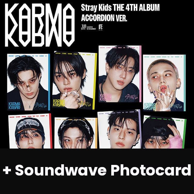 STRAY KIDS - KARMA (ACCORDION VER.) + Soundwave Photocard