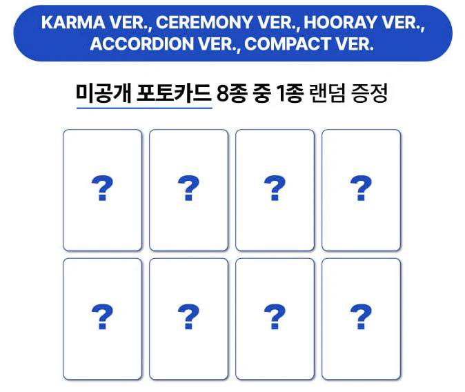 STRAY KIDS - KARMA (COMPACT VER.) + Soundwave Photocard - Image 2