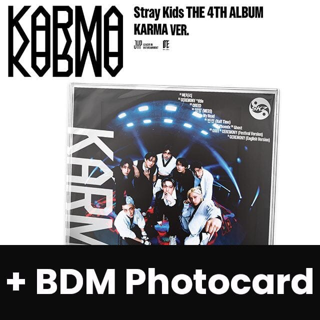 STRAY KIDS - KARMA (KARMA VER.) (LIMITED) + BDM Photocard