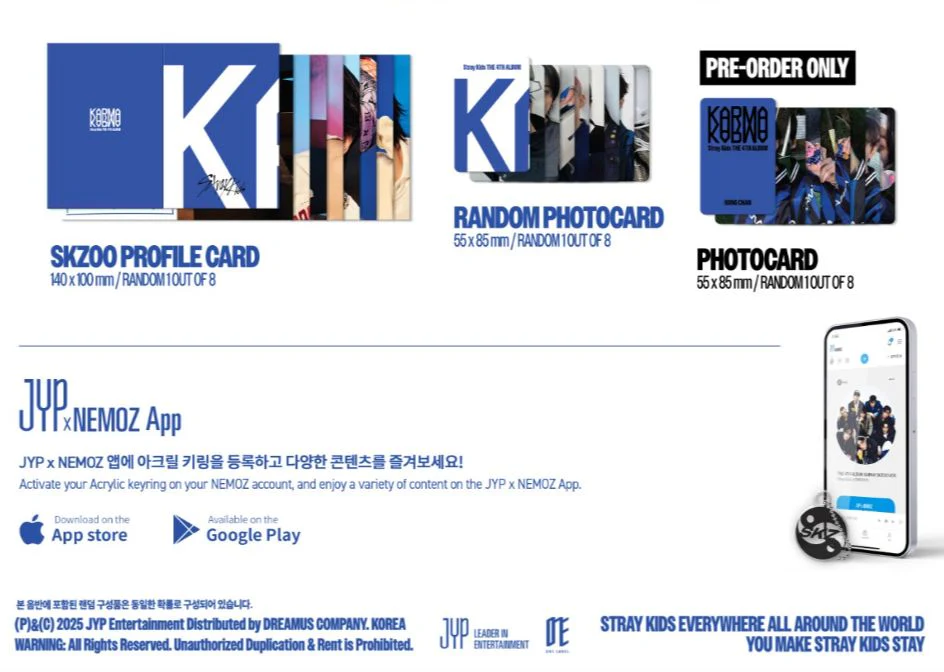 STRAY KIDS - KARMA (SKZOO VER.) + Soundwave Photocard - Image 4