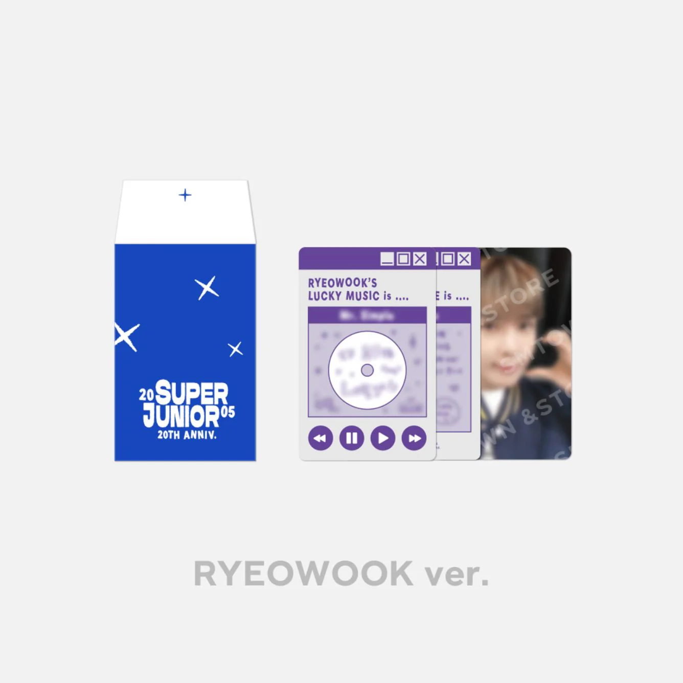 SUPER JUNIOR - 20TH ANNIVERSARY LUCKY CARD SET - Image 5