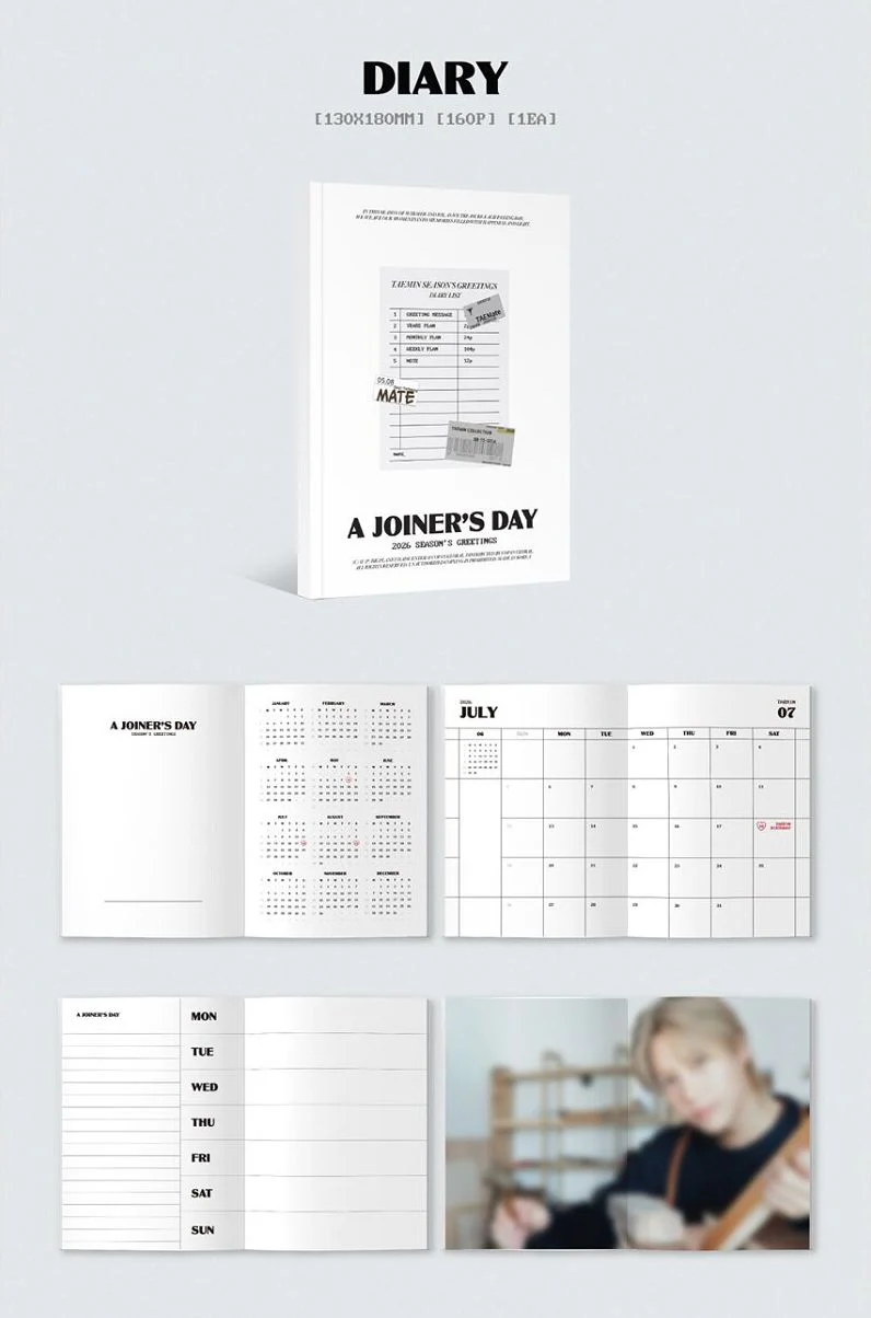 TAEMIN (SHINEE) - 2026 SEASON'S GREETINGS (A JOINER’S DAY) - Image 6
