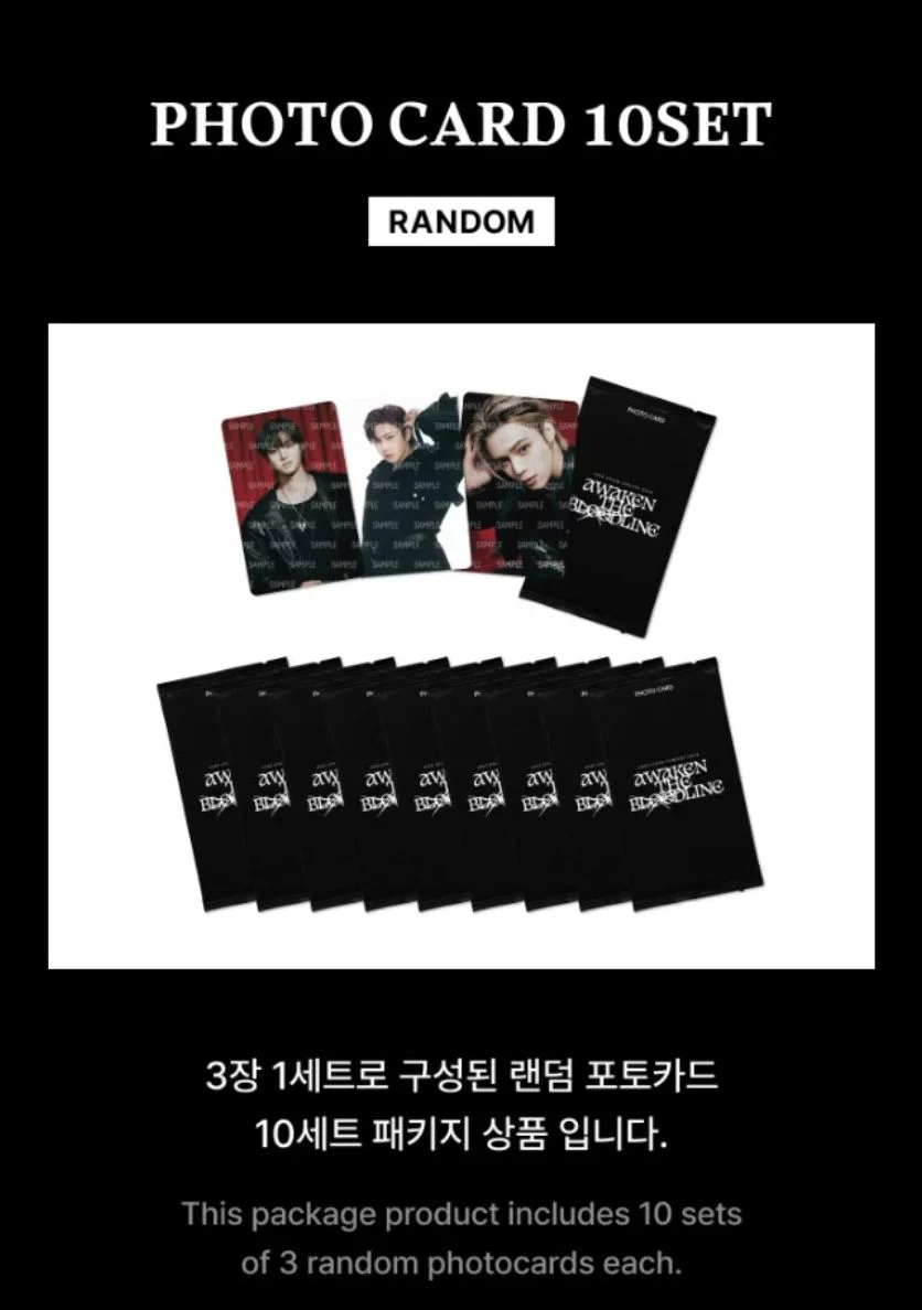 &TEAM - PHOTO CARD (2025 CONCERT TOUR 'AWAKEN THE BLOODLINE' OFFICIAL MD) - Image 7