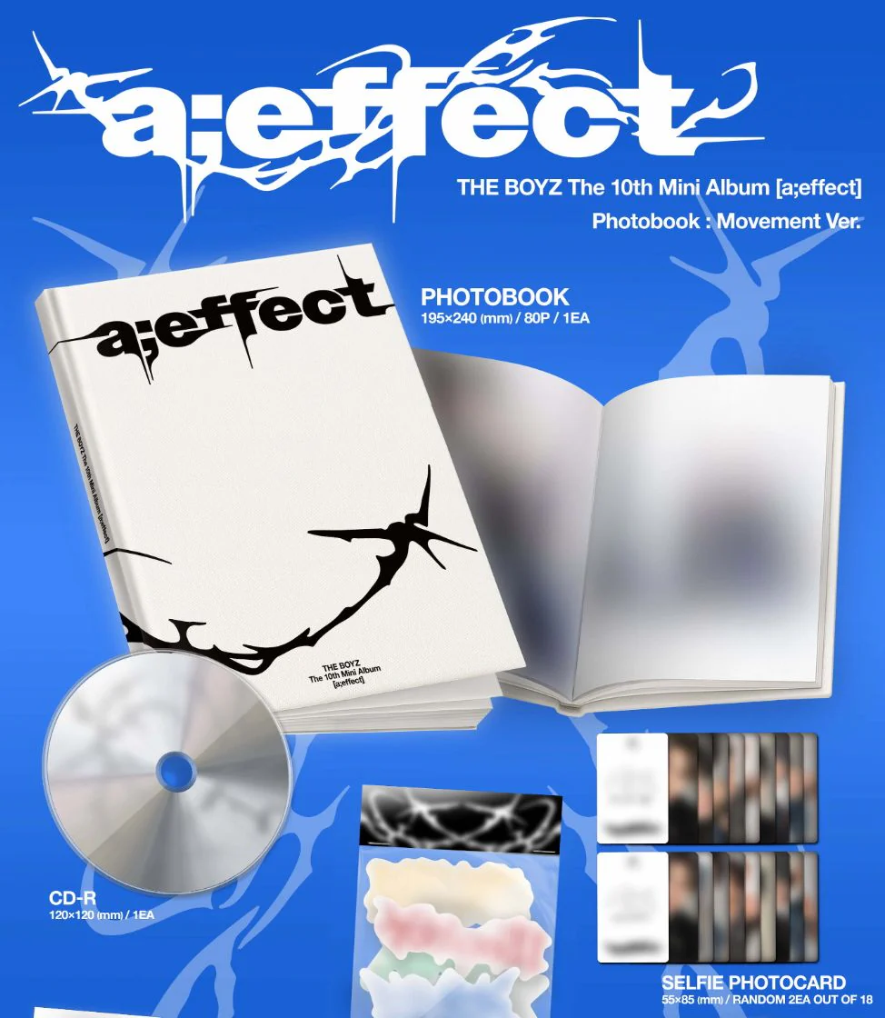 THE BOYZ - A;EFFECT (PHOTOBOOK + FLOW VER. SET) + Weverse Gift - Image 6