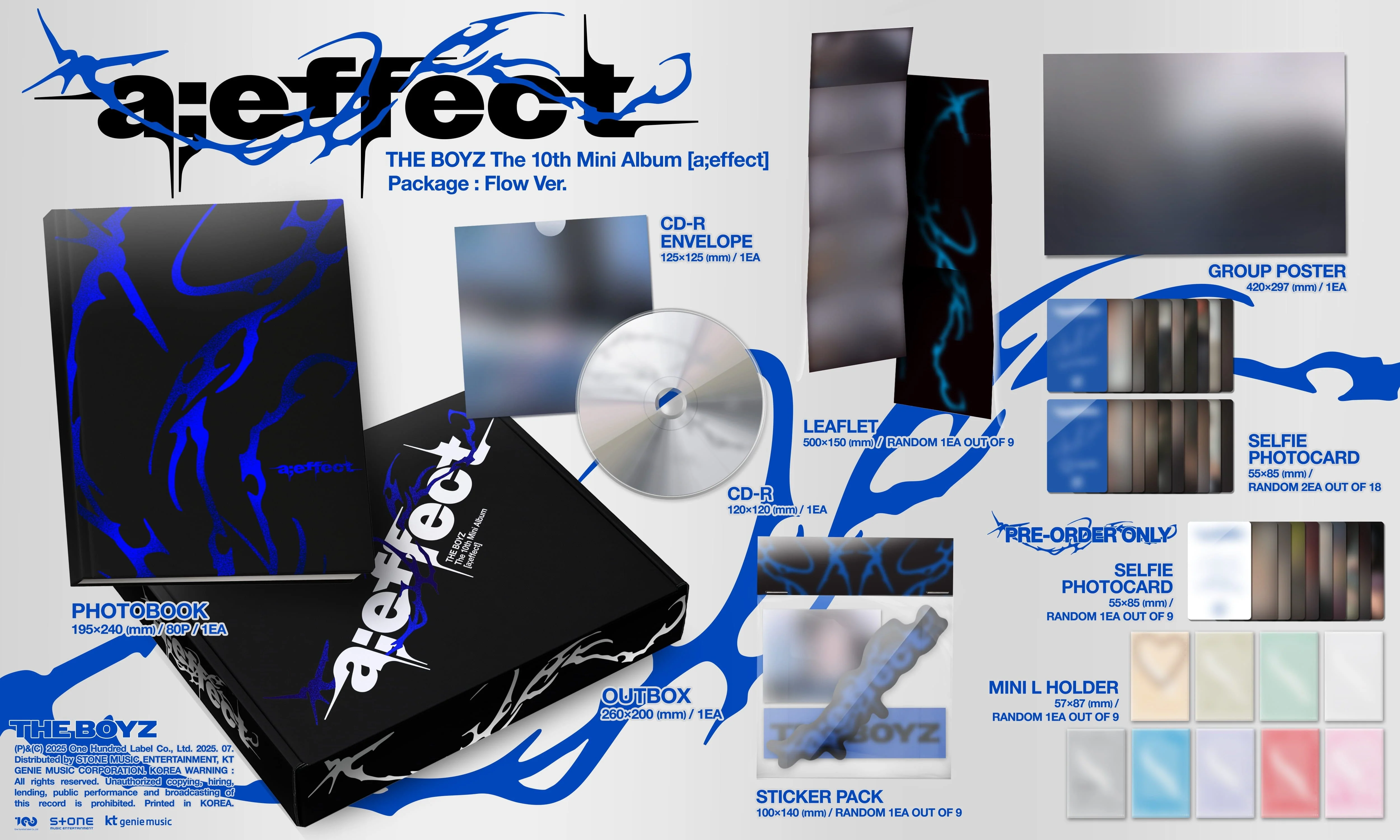 THE BOYZ - A;EFFECT (PHOTOBOOK + FLOW VER. SET) + Weverse Gift - Image 9