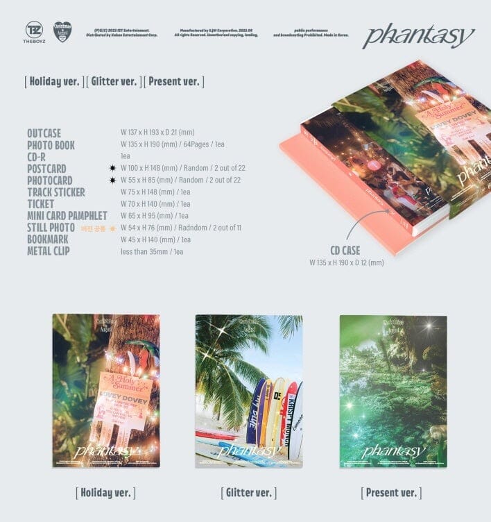 THE BOYZ - [PHANTASY] Pt.1 CHRISTMAS IN AUGUST (2ND FULL ALBUM) - Image 2