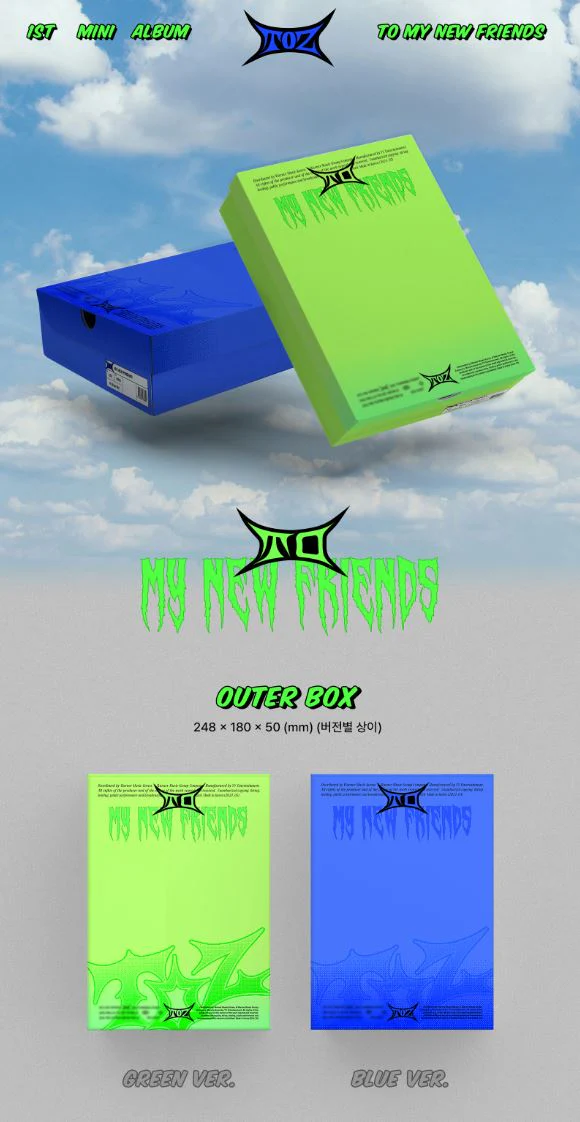 TOZ - TO MY NEW FRIENDS (1ST MINI ALBUM)