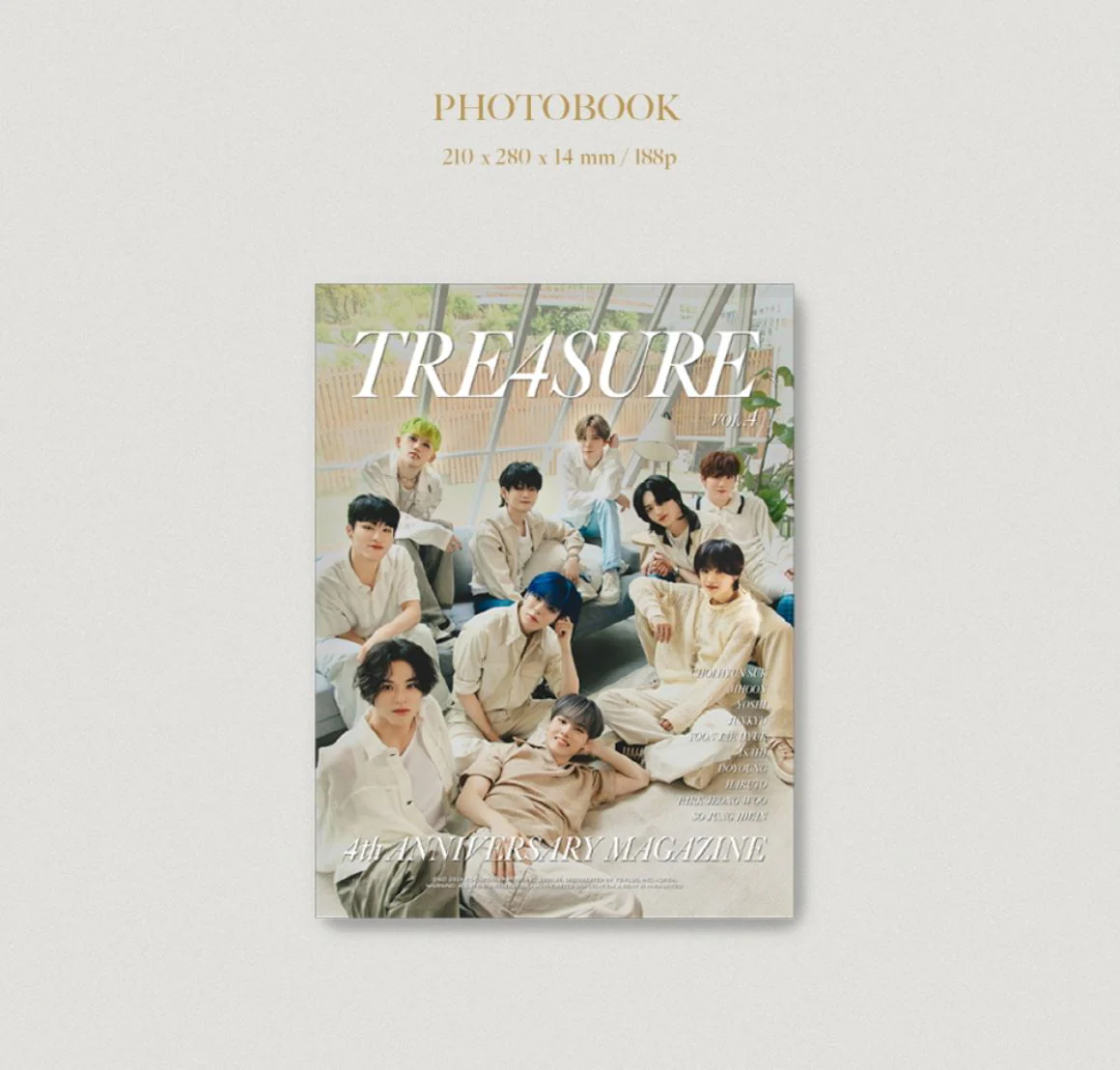 TREASURE - 4TH ANNIVERSARY MAGAZINE - Image 3