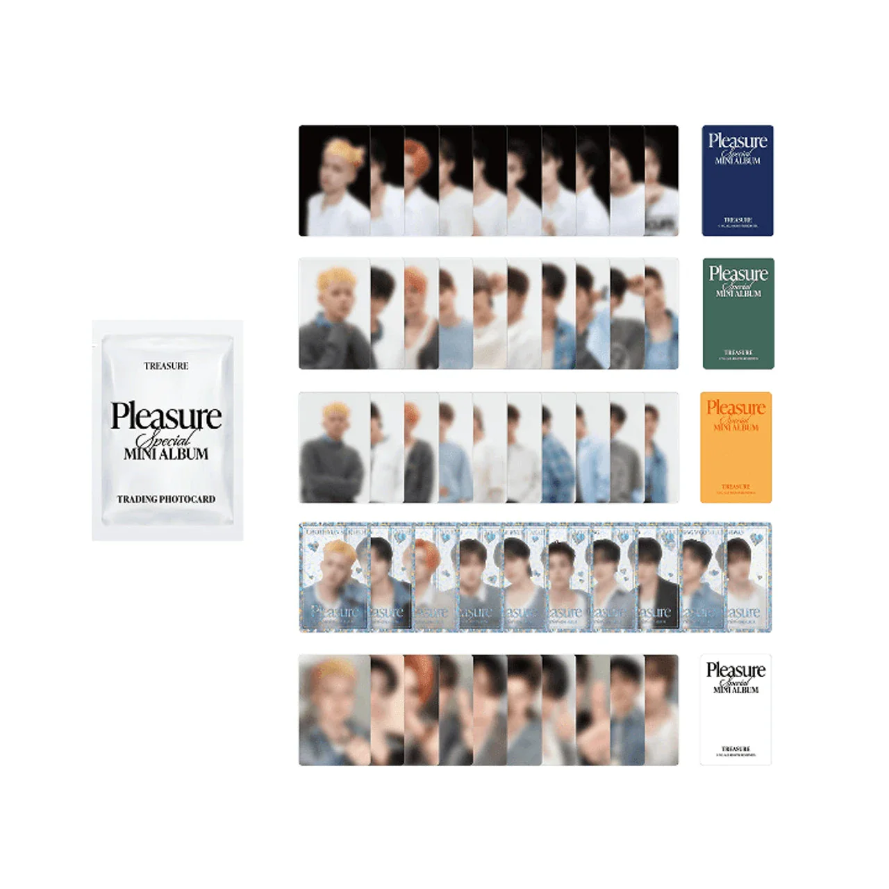 TREASURE - TRADING PHOTOCARD (PLEASURE)