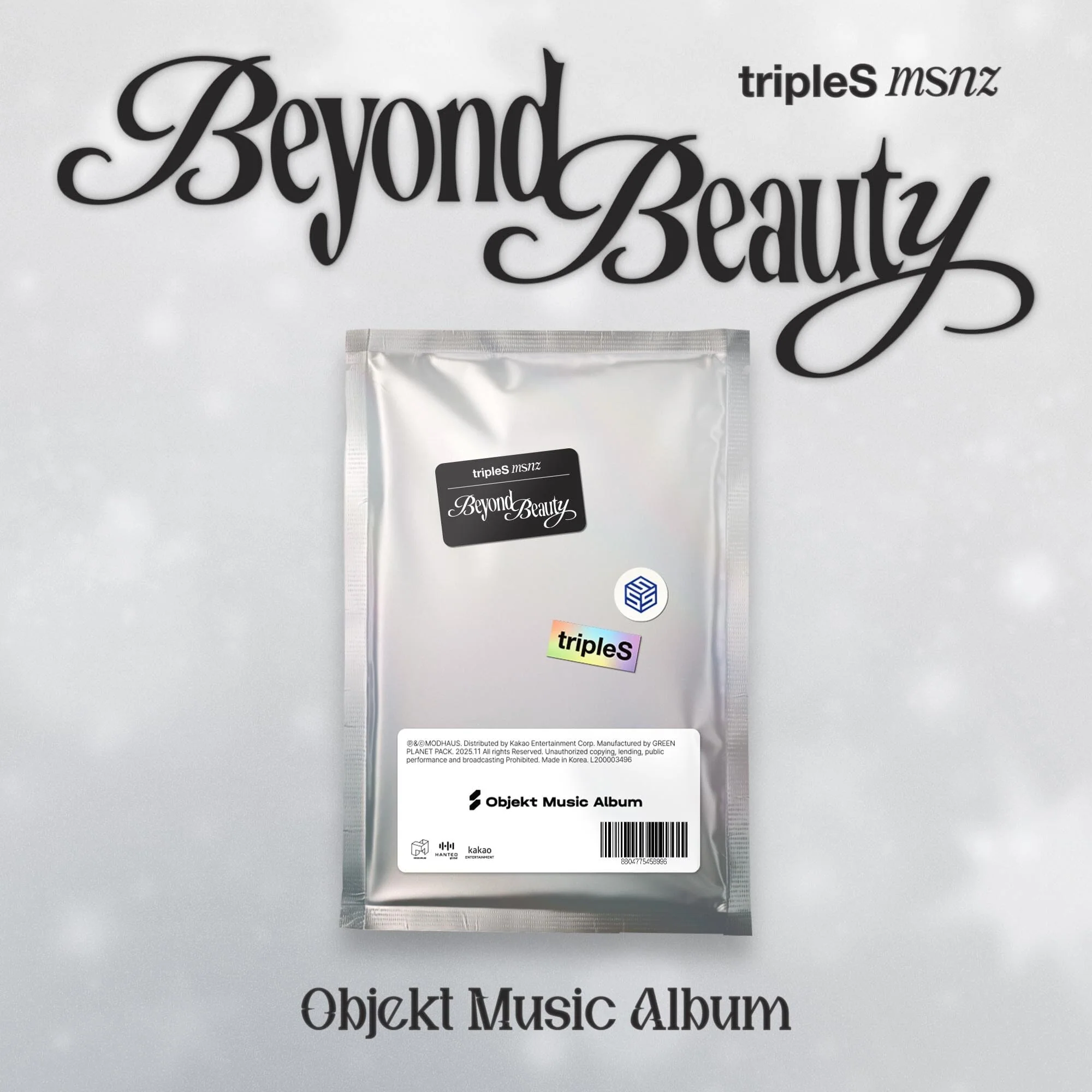 TRIPLE S MSNZ - BEYOND BEAUTY (OBJEKT MUSIC ALBUM)