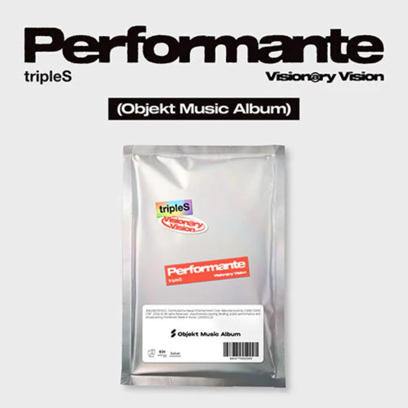 TRIPLE S - VISIONARY VISION <PERFORMANTE> (OBJEKT MUSIC ALBUM)