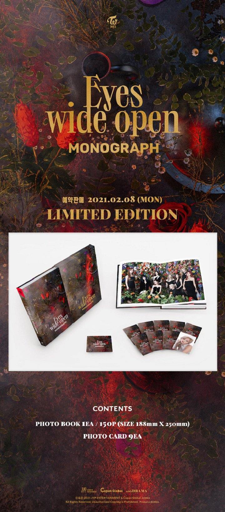 TWICE - MONOGRAPH Fotobuch [Eyes Wide Open] (Limited Edition) - Image 2