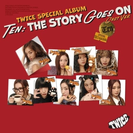 TWICE - TEN : THE STORY GOES ON (CAST VER.)