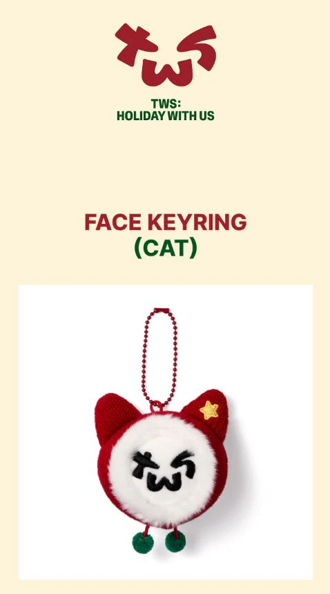 TWS - FACE KEYRING (HOLIDAY WITH US) - Image 2