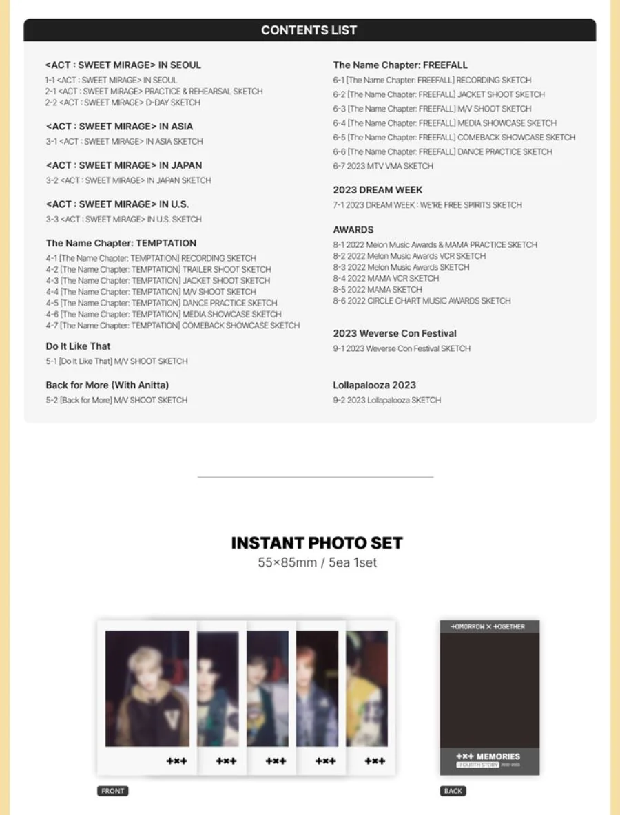 TXT - MEMORIES : FOURTH STORY - Image 5