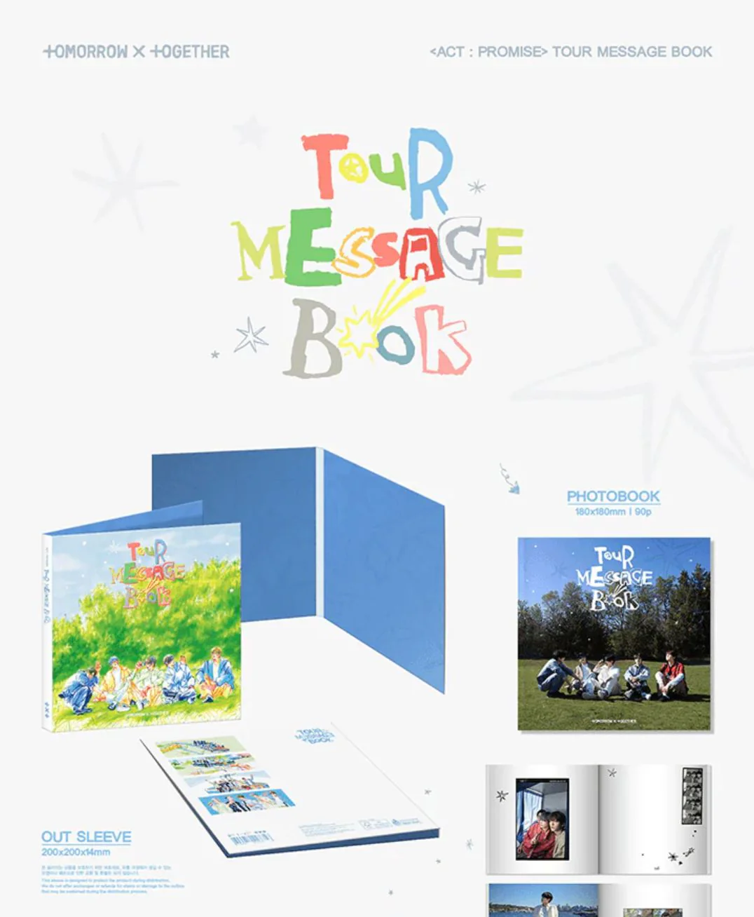 TXT - TOUR MESSAGE BOOK (ACT : PROMISE) - Image 2