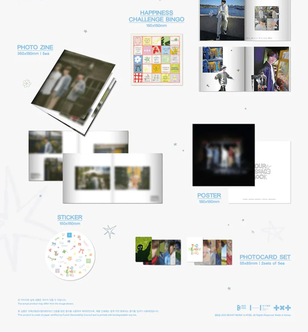 TXT - TOUR MESSAGE BOOK (ACT : PROMISE) + Weverse Gift - Image 3
