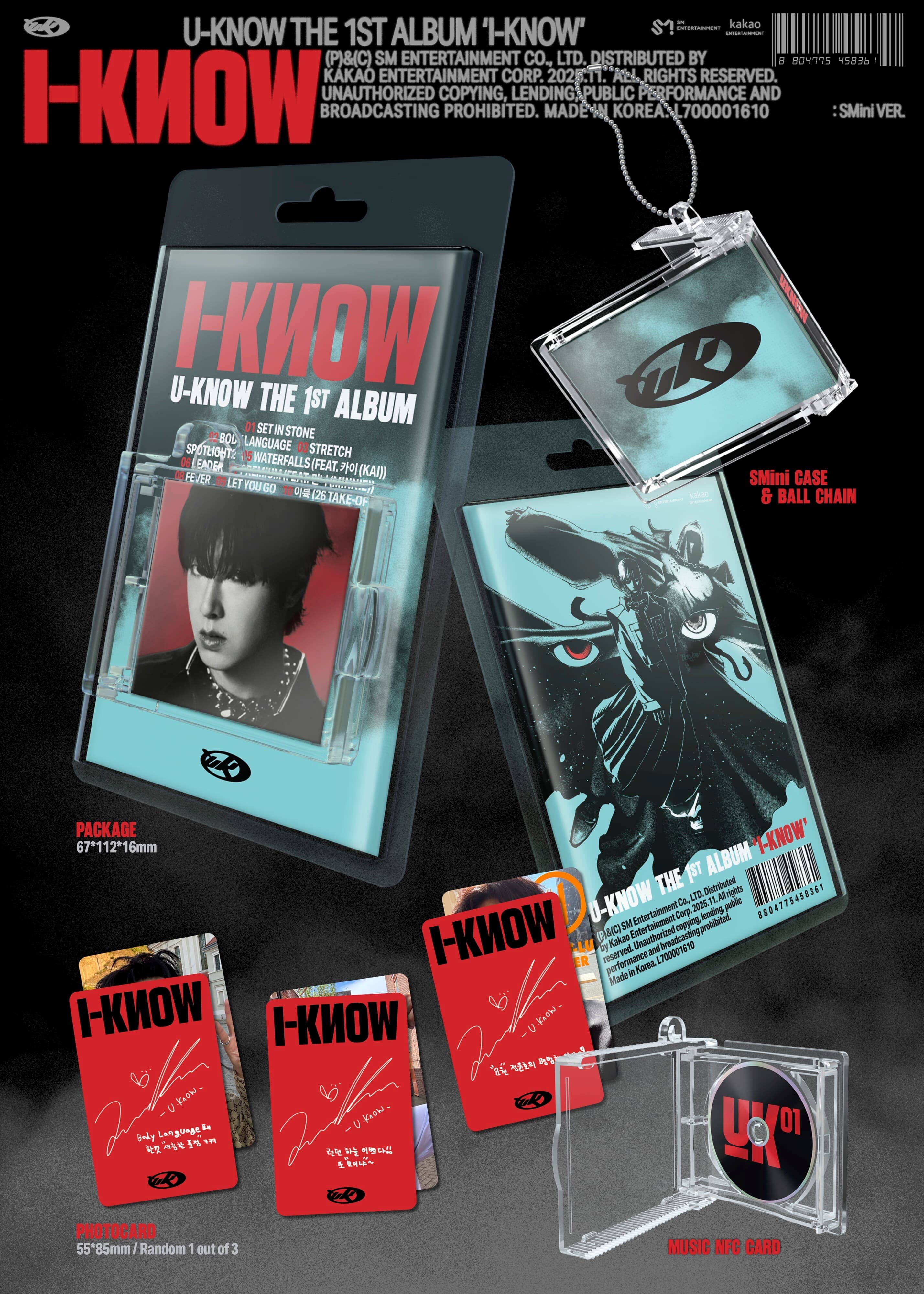 U-KNOW YUNHO (TVXQ!) - I-KNOW (SMART ALBUM) - Image 5