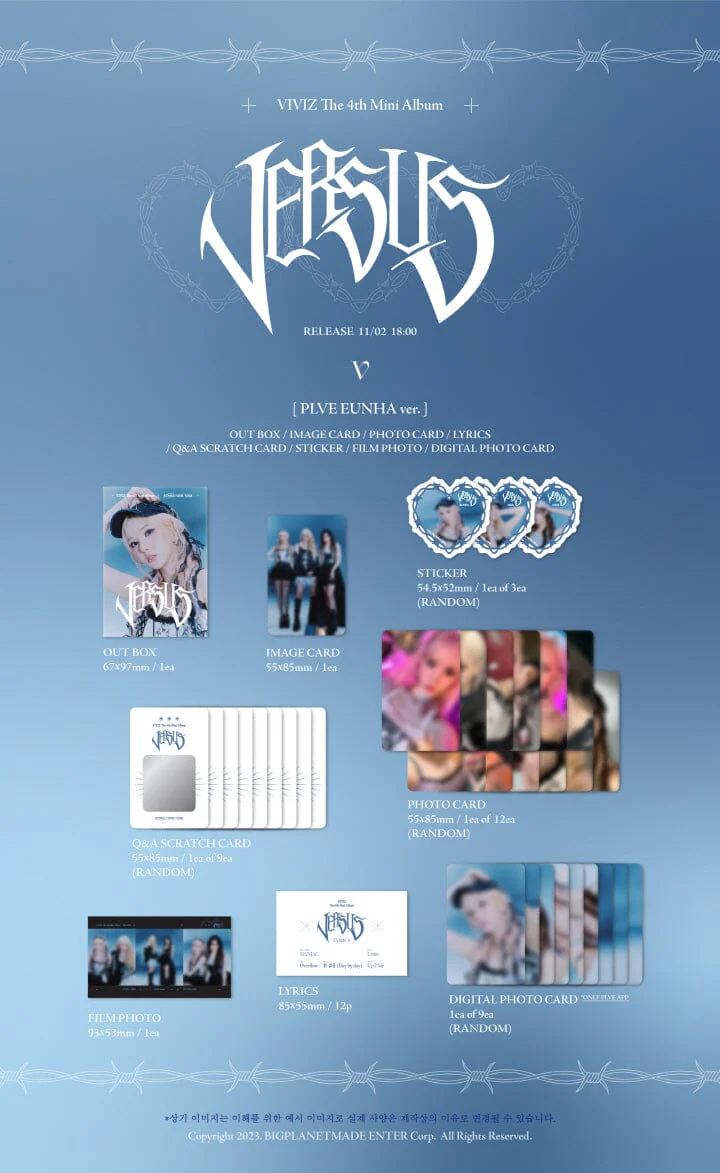 VIVIZ - VERSUS (4TH MINI ALBUM) PLVE VER. - Image 4