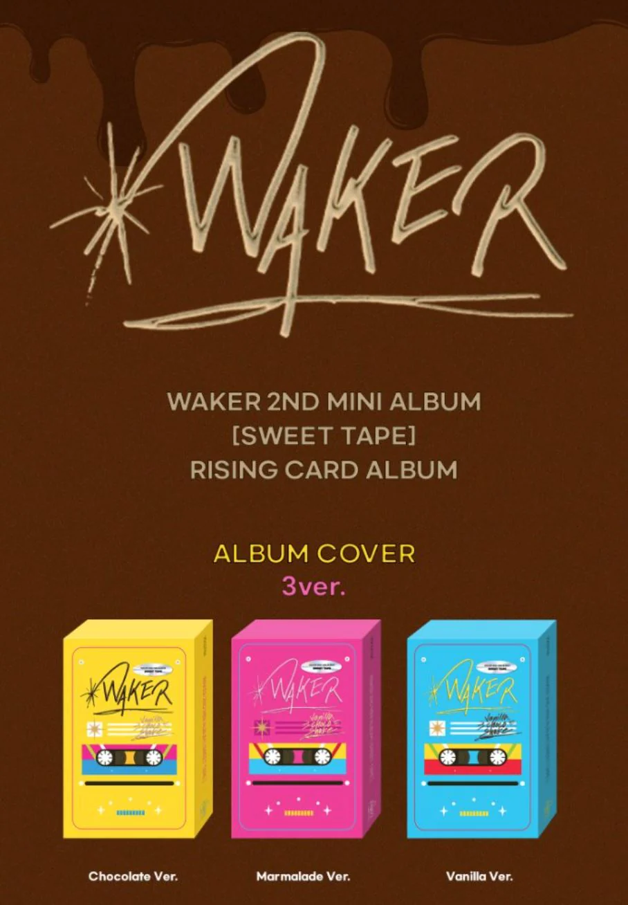 WAKER - SWEET TAPE (2ND MINI ALBUM) RISING CARD ALBUM - Image 2