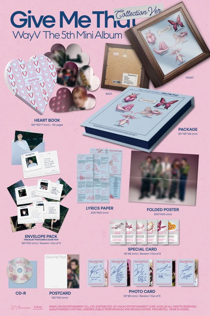 WAYV - GIVE ME THAT (5TH MINI ALBUM) COLLECTION VER. - Image 2