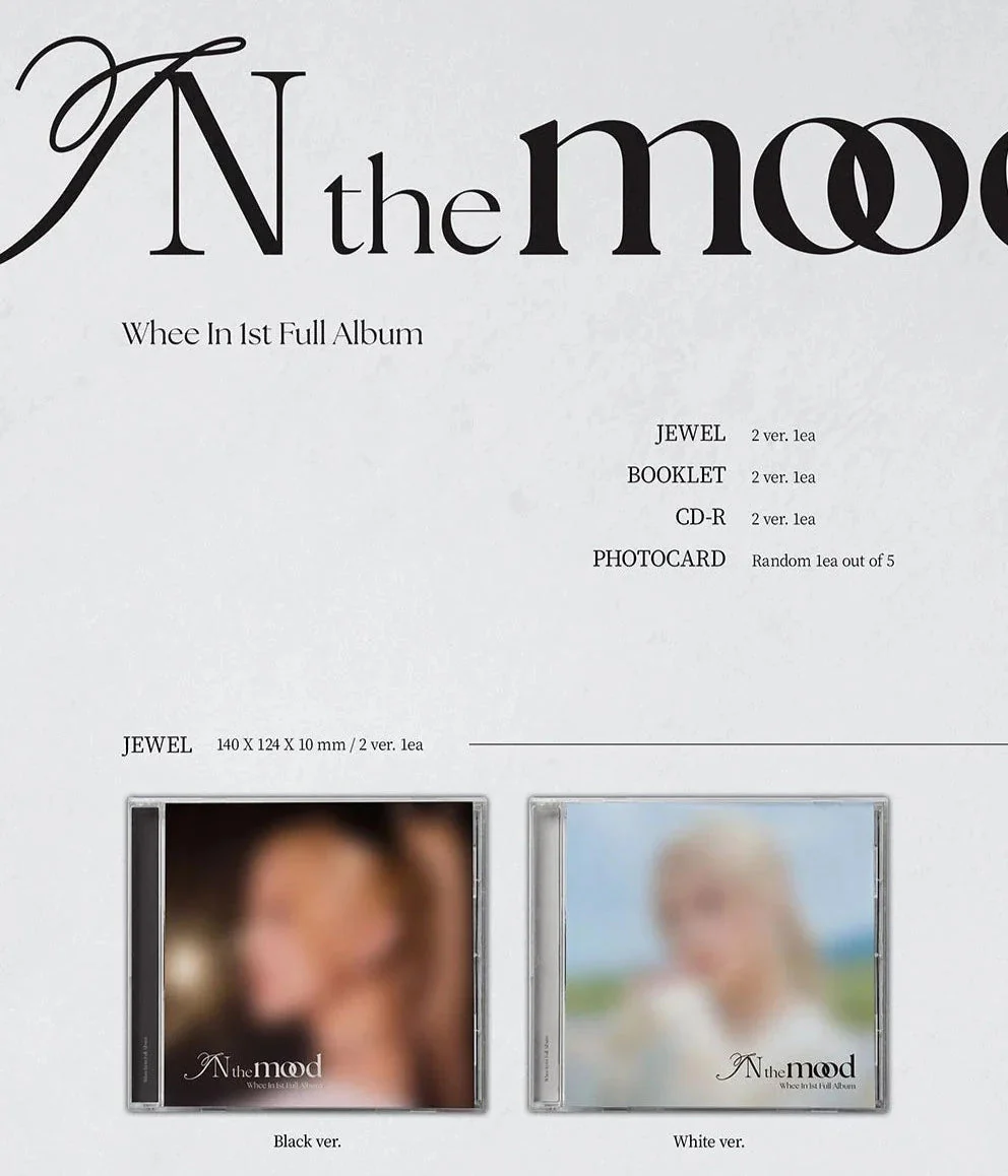 WHEE IN - IN THE MOOD (1ST FULL ALBUM) JEWEL VER. - Image 3