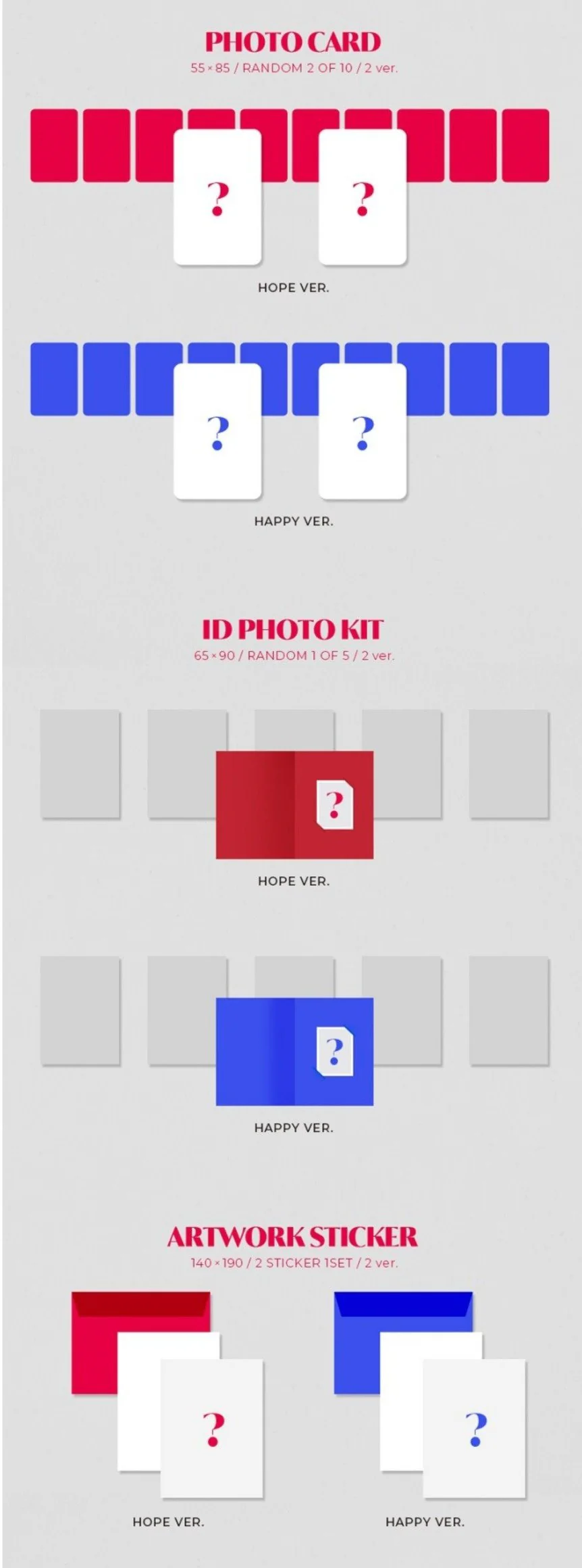 WOO!AH! - WISH (3rd Single Album) - Image 3