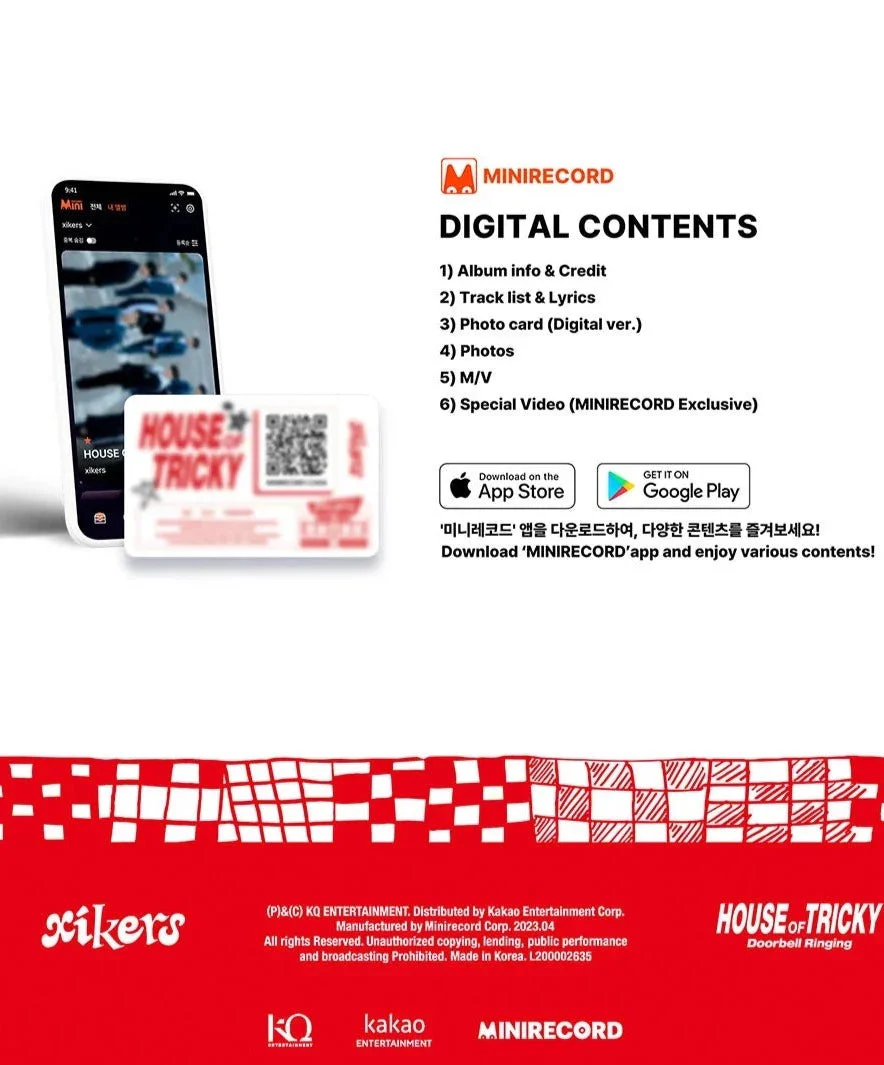 XIKERS - HOUSE OF TRICKY DOORBELL RINGING (STAR VER. / PLATFORM ALBUM) - Image 5