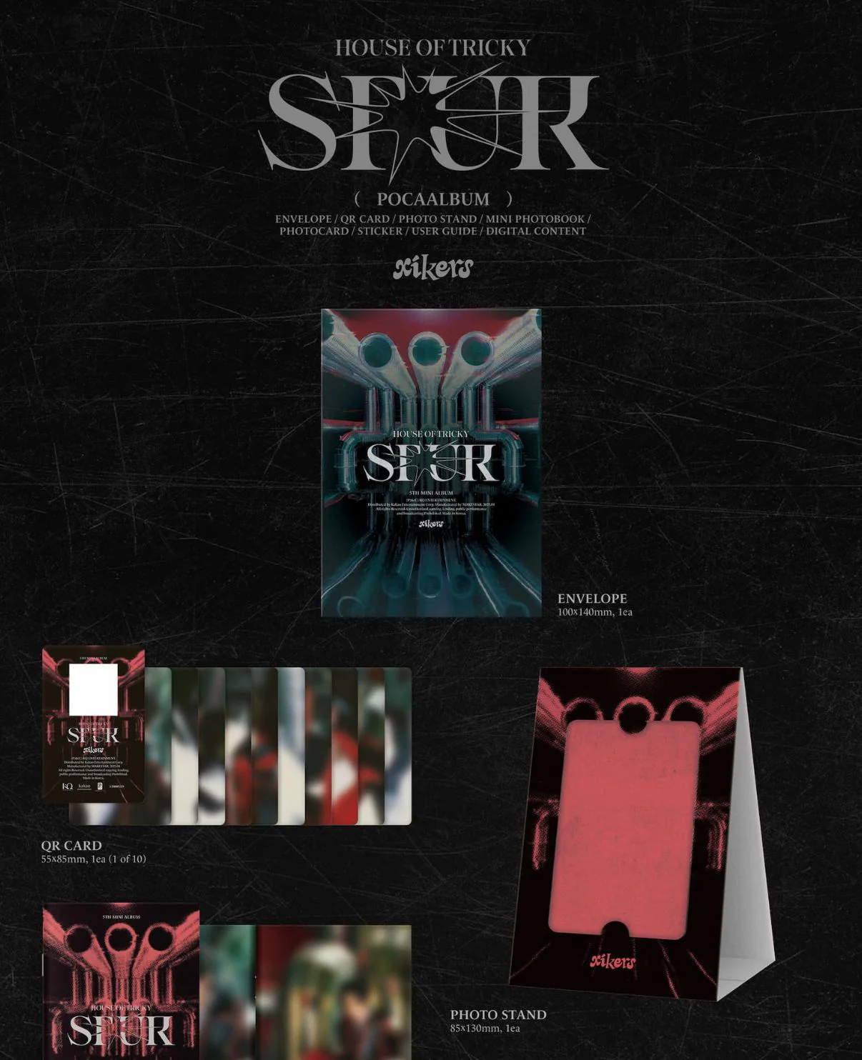 XIKERS - HOUSE OF TRICKY : SPUR (POCA ALBUM) - Image 2