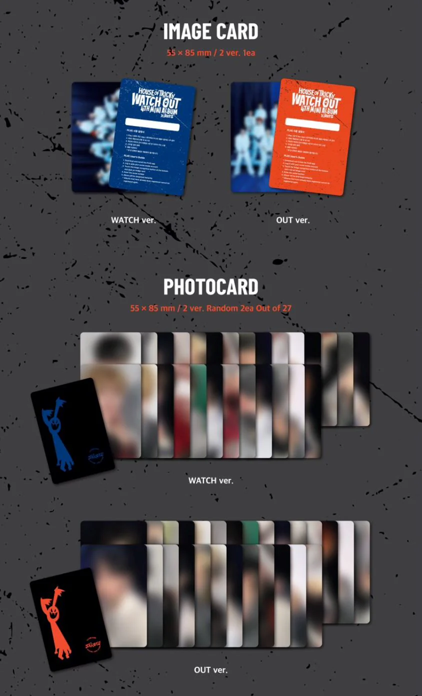 XIKERS - HOUSE OF TRICKY WATCH OUT (4TH MINI ALBUM) PLVE VER. - Image 3