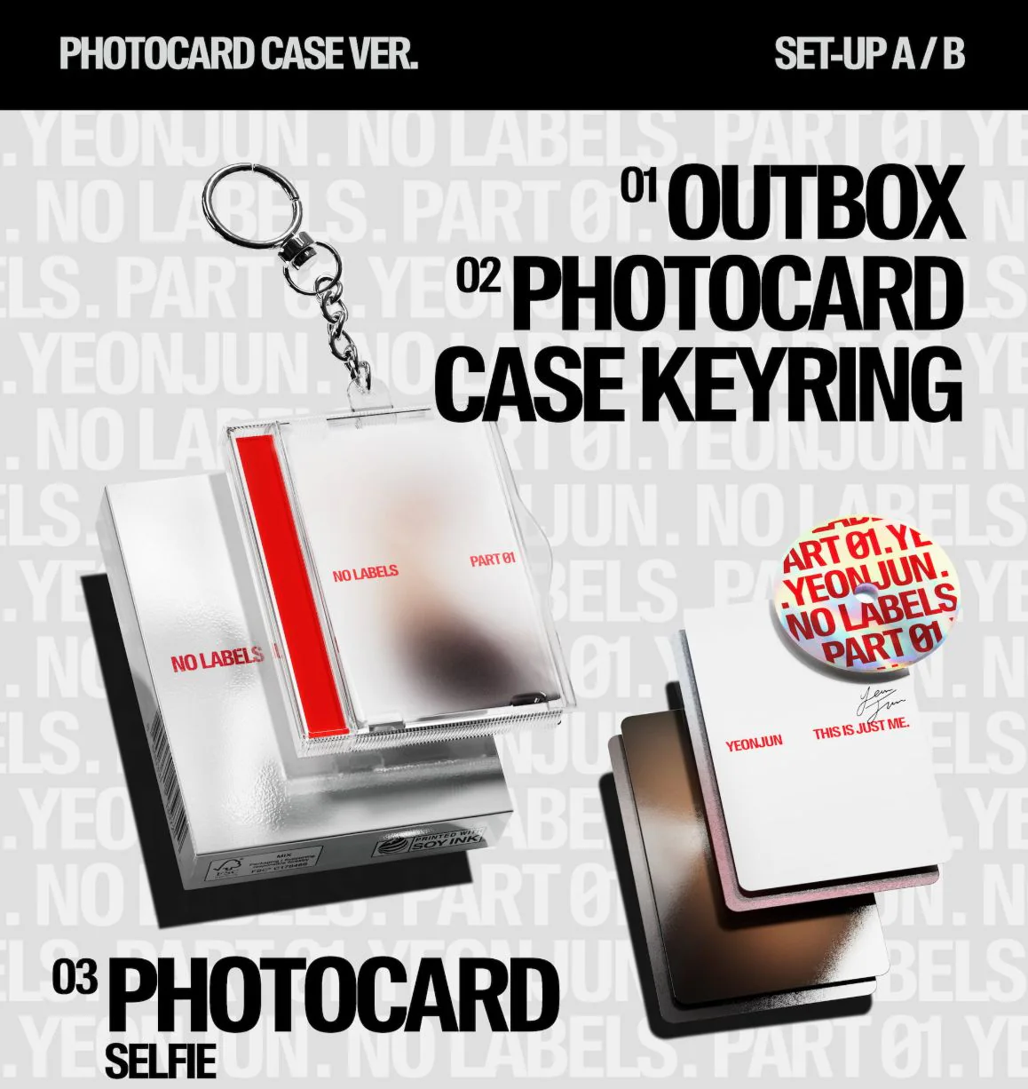 YEONJUN (TXT) - NO LABELS: PART 01 (PHOTOCARD CASE VER.) - Image 3