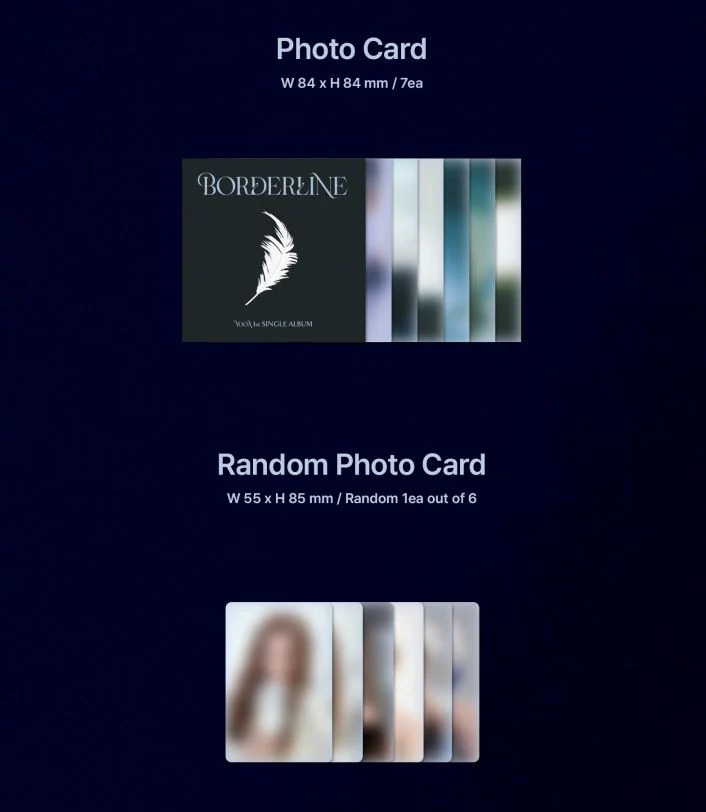 YOOA (OH MY GIRL) - BORDERLINE (1ST SINGLE ALBUM) KiT VER. - Image 4