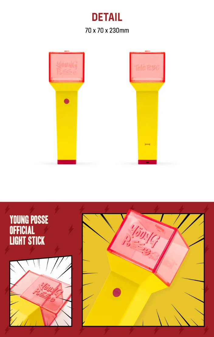 YOUNG POSSE - OFFICIAL LIGHT STICK - Image 3