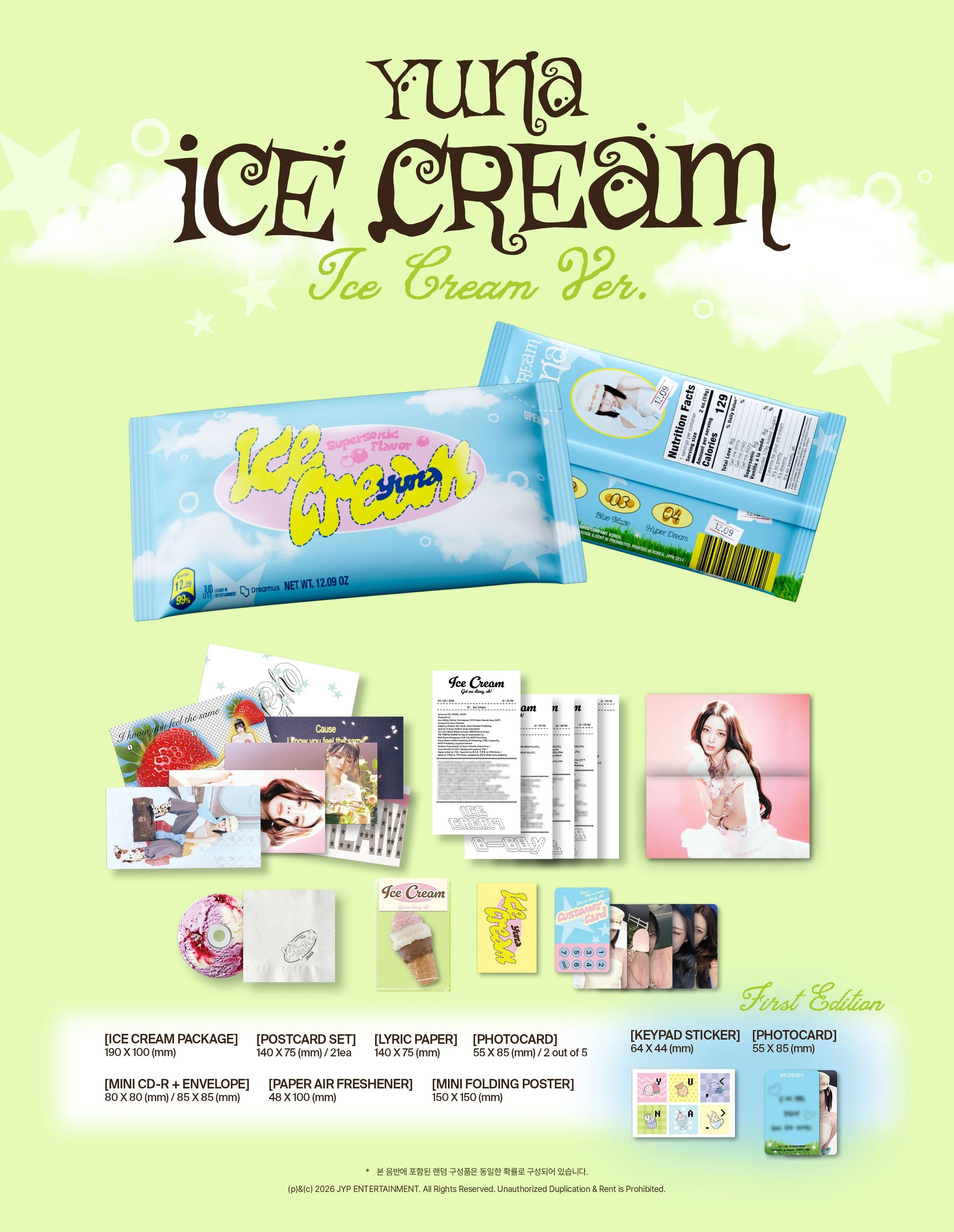 YUNA (ITZY) - ICE CREAM (ICE CREAM VER.) - Image 2