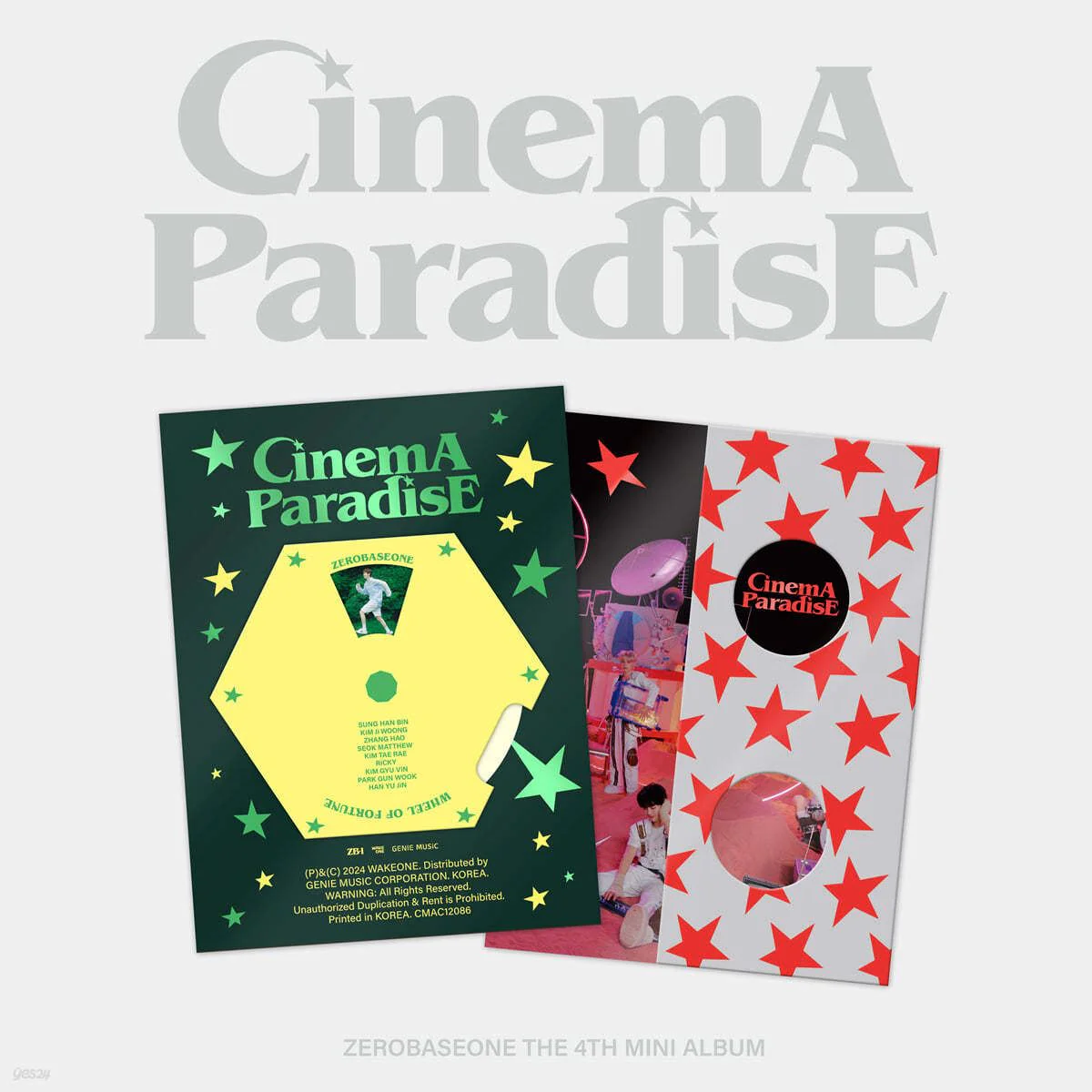 ZB1 - CINEMA PARADISE (THE 4TH MINI ALBUM)