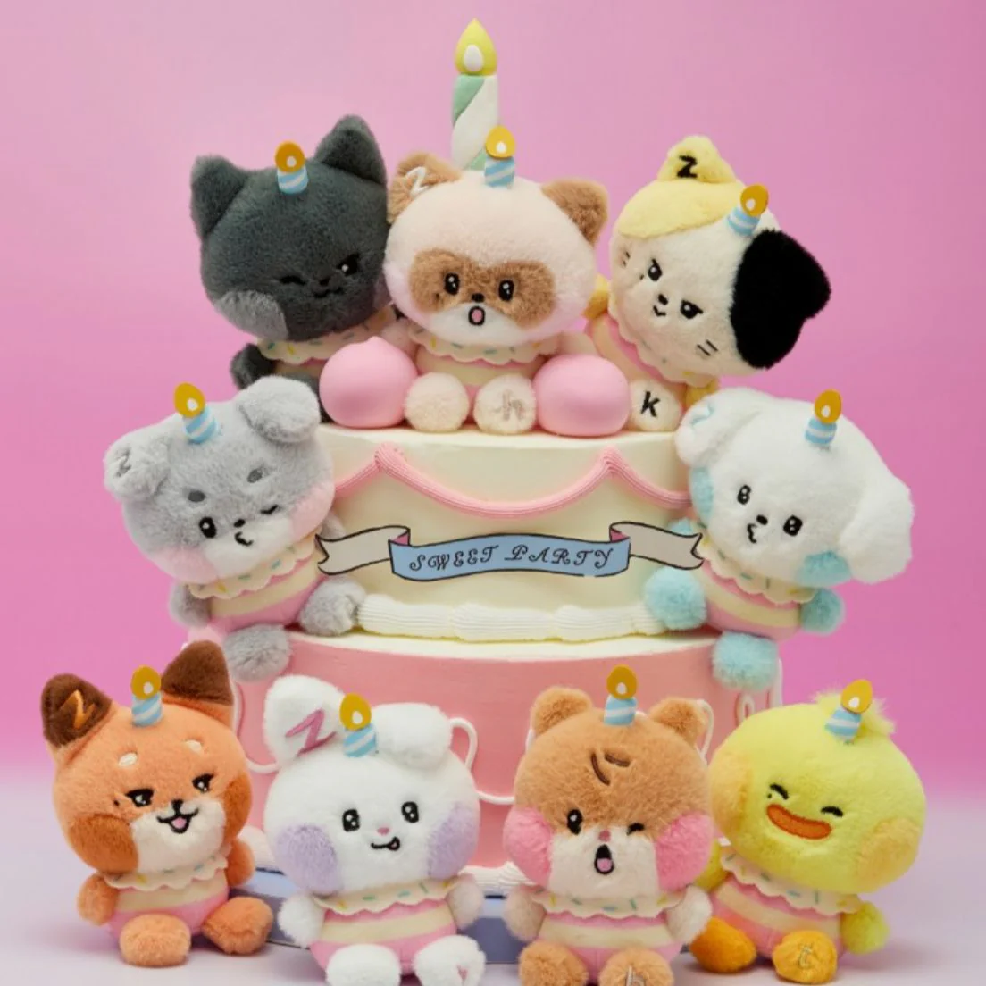 ZB1 - ZERONI MINI PLUSH HOME PARTY
