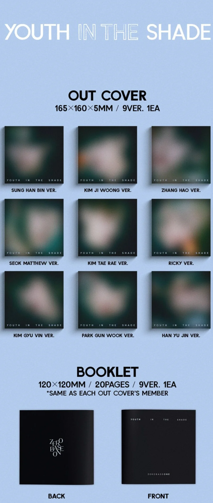 ZB1 - YOUTH IN THE SHADE (DIGIPACK VER.) - Image 3